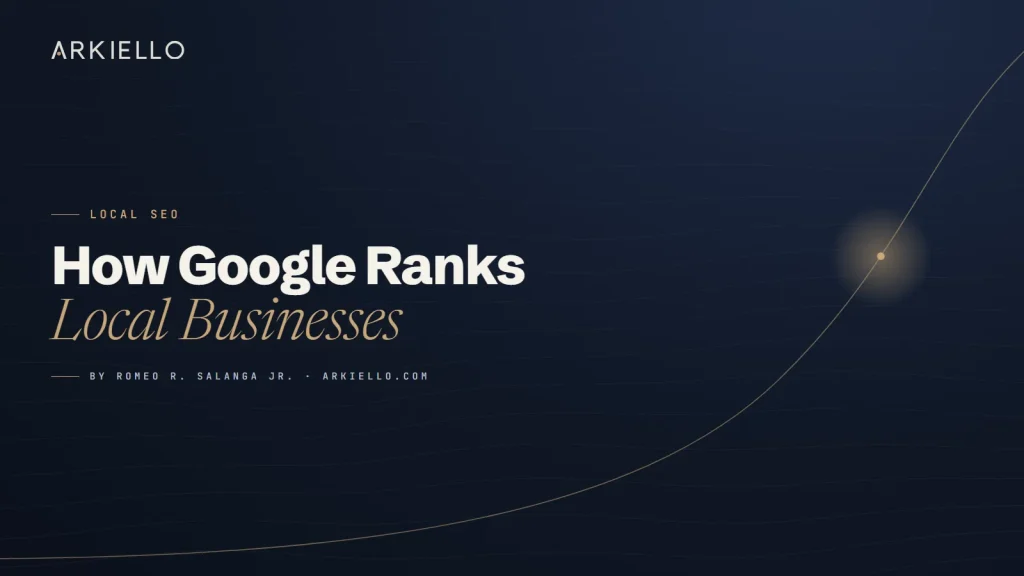 How Google Ranks Local Businesses: Relevance, Distance and Prominence
